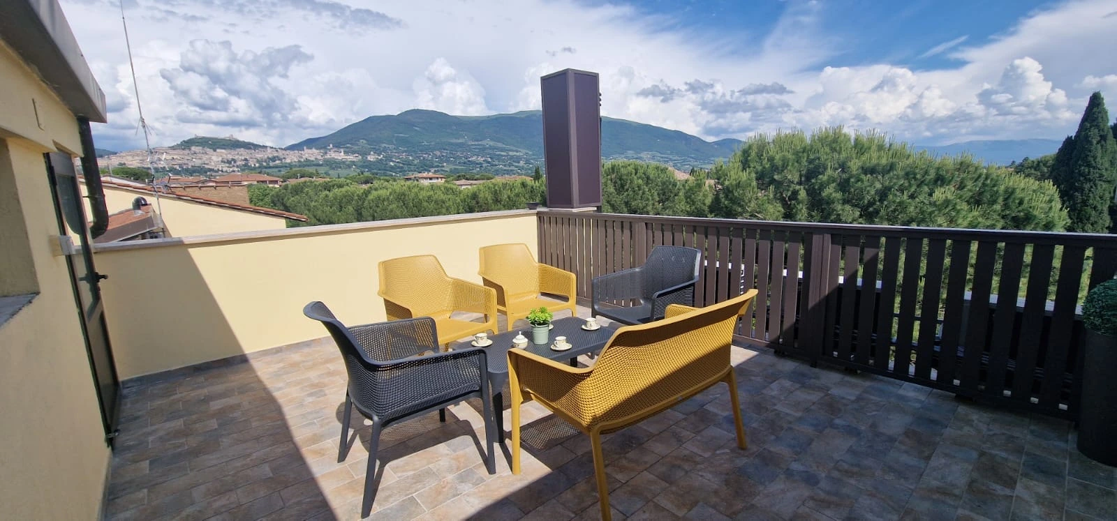 Panoramic view of Assisi
